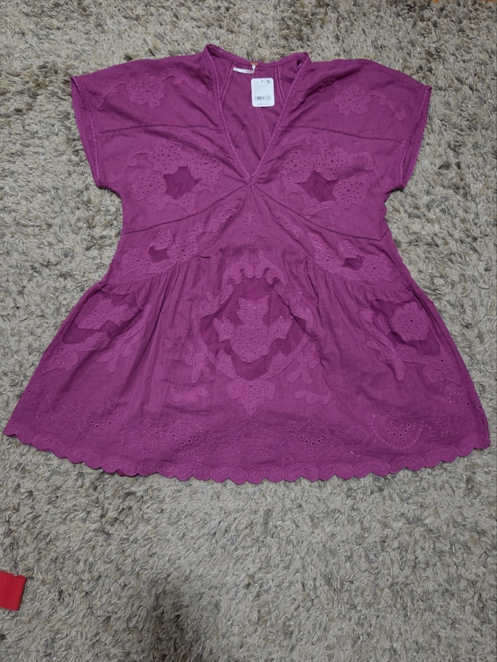 NWT Free People - Serenity Mini Dress - Picture 12 of 12
